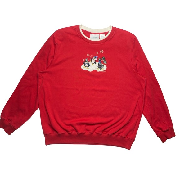 Vintage 90s Christmas sweater Alfred Dunner LARGE - Picture 2 of 4